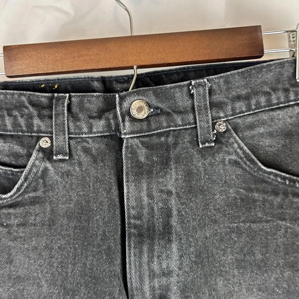 Levis 550 Jeans Mens 33x36 Black Vintage Orange‎ Tab 90's Relaxed Fit Tapered